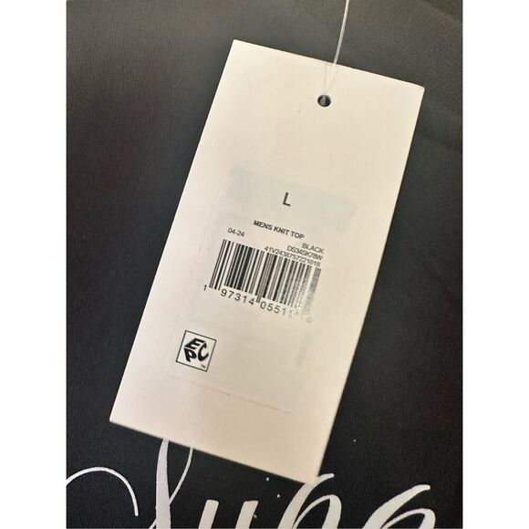 Snoop Dog Dogg Supply Black and White Embroidered T Shirt Size Large - Picture 6 of 7